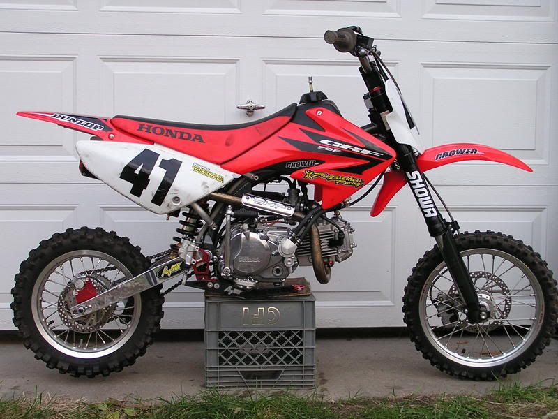 Honda crf70 frame #3