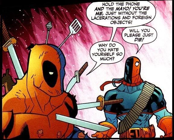 Deathstroke &amp; Deadpool Pictures, Images and Photos