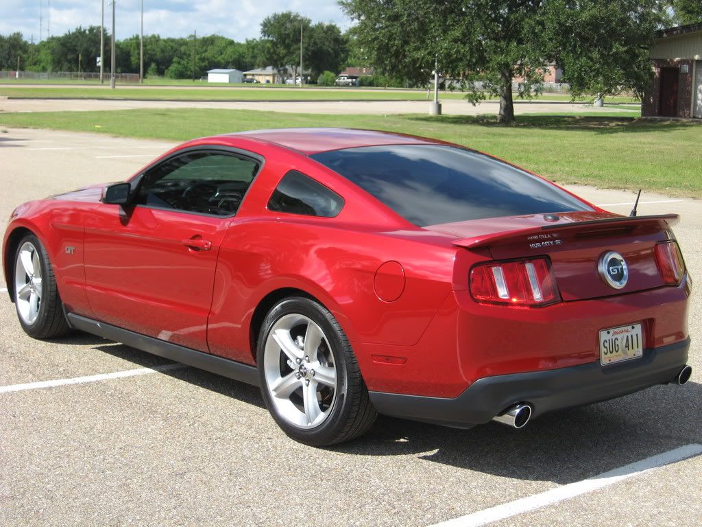 Mustang Candy Red