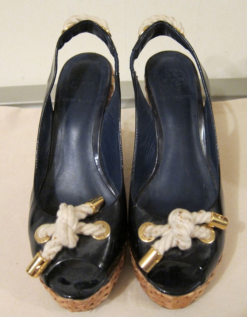 tory burch shoes navy