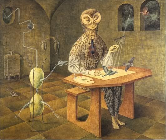 My first encounter with an image of Remedios Varo's "The Creation 