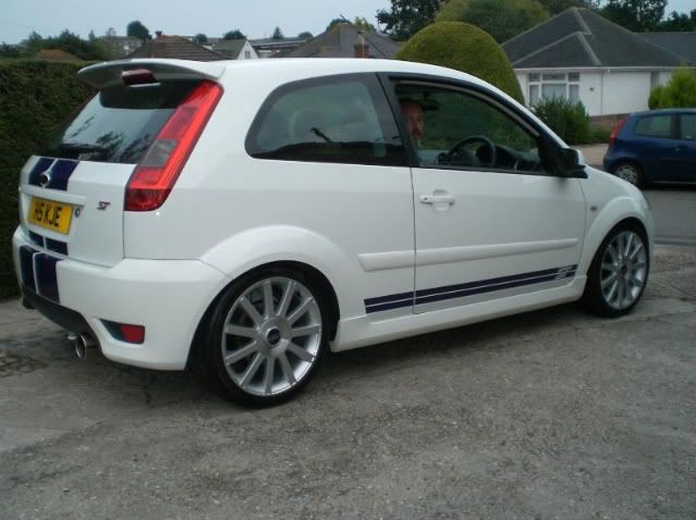 Fiesta ST in white SOLD PassionFord