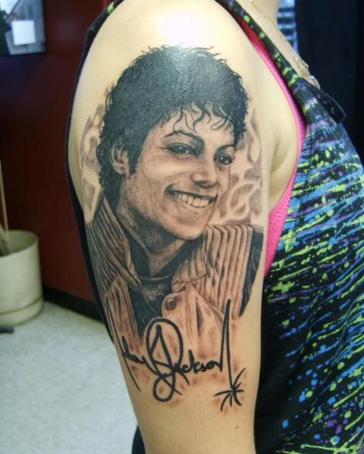 michael jackson tattoo. Michael Jackson Tattoo,