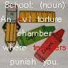 school is....
