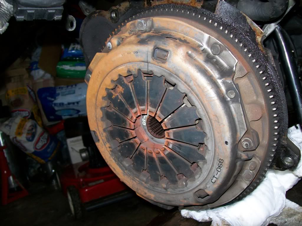 Checking rear main seal & clutch... with pics MR2 Owners Club Forum