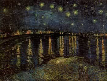 Vincent Van Gogh - Starry Night over the Rhone Pictures, Images and Photos