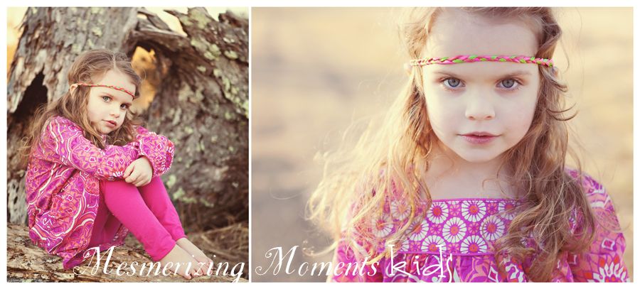 Spring Hippie Session 2 Little Girls Kids Family In