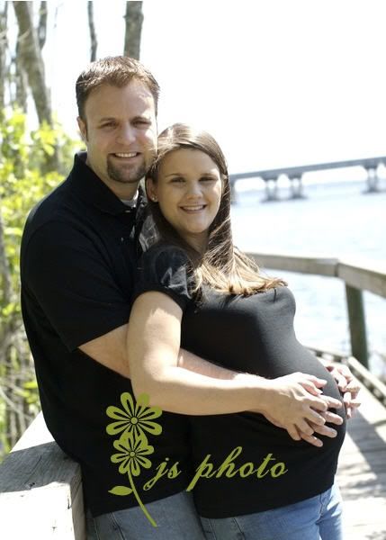 maternity picture at camp chowenwaw