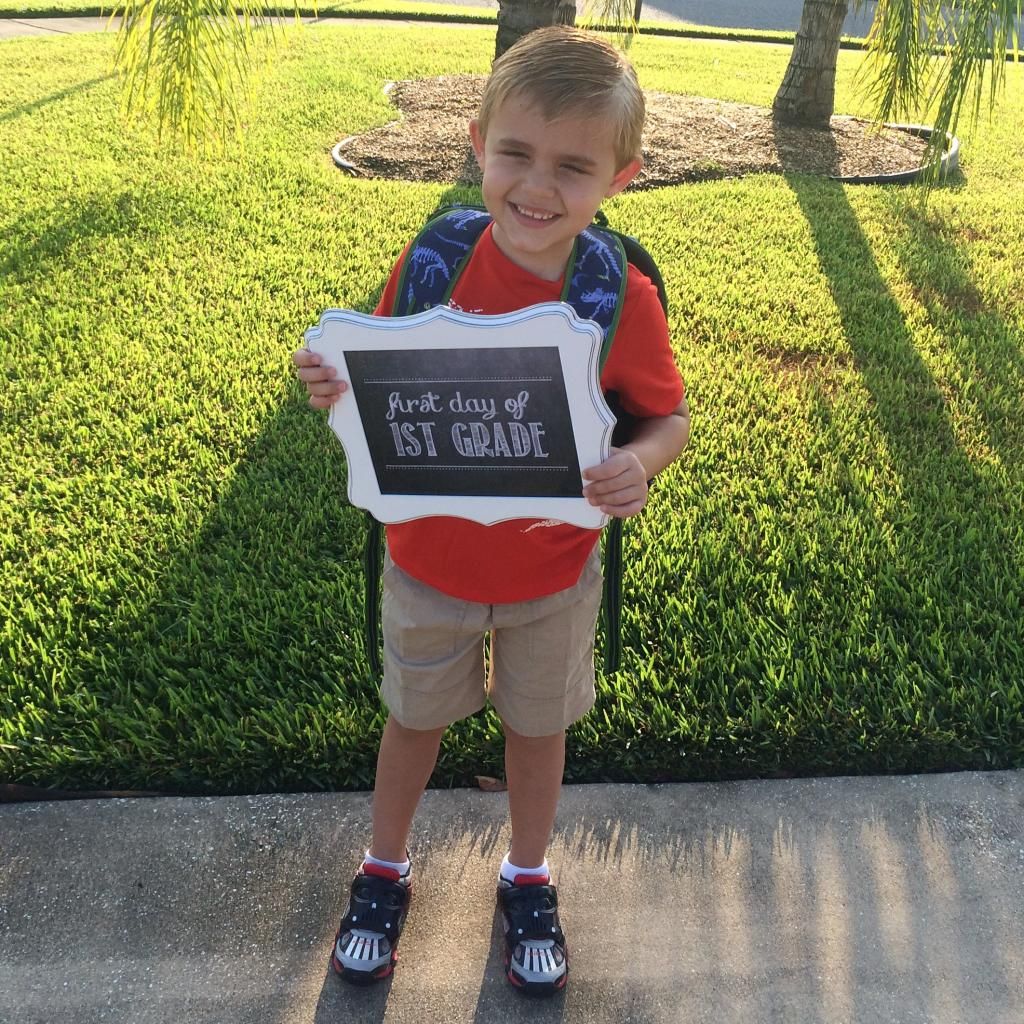 first day of 1st grade