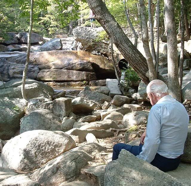 Dad Resting