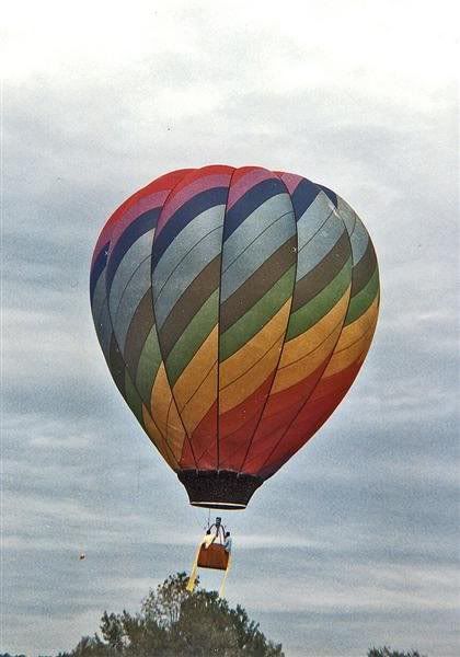 Up up and away in my beautiful balloon