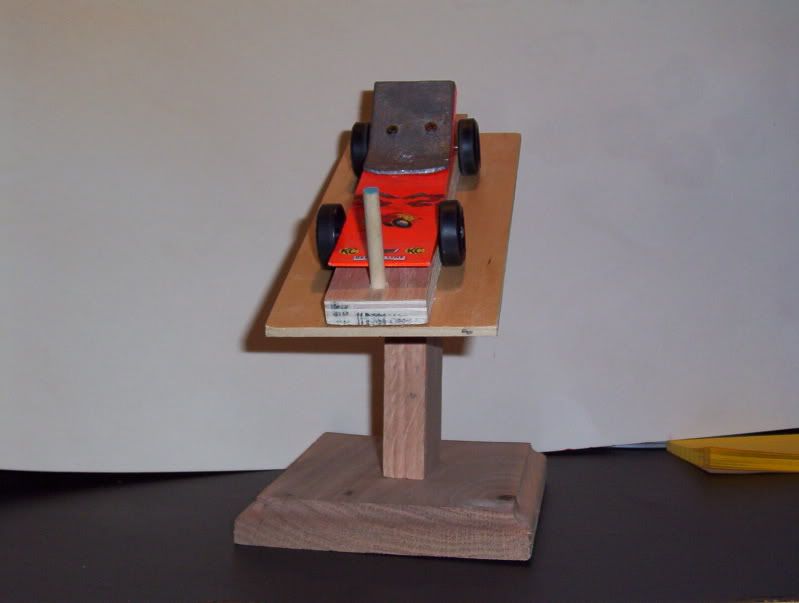 Simple car stand for one car Derby Talk