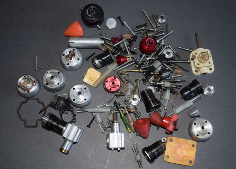 Cox .049 .020 Airplane Engine Parts Lot 049 020 eBay