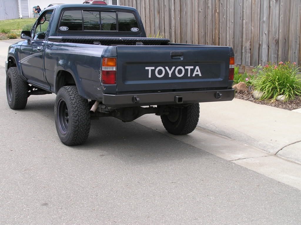1994 toyota truck rear bumper #7