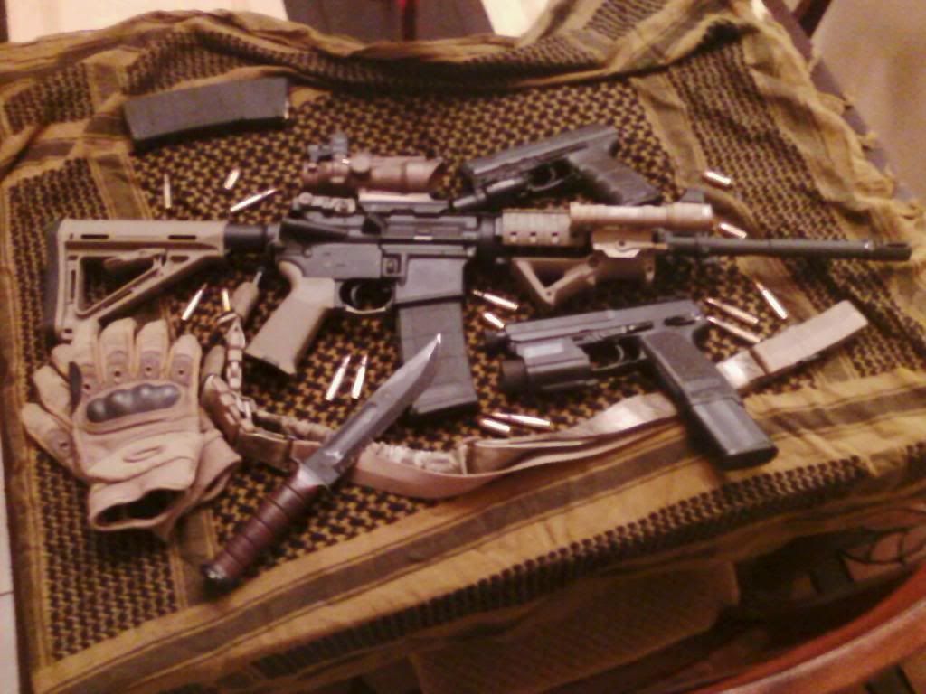 Favorite Rifle and pistol combo