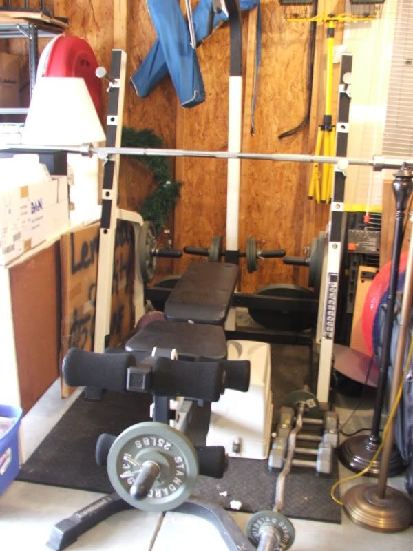 002-5.jpg $350 OBO - IMPEX Powerhouse Fitness Weight Bench/Cage PHC
