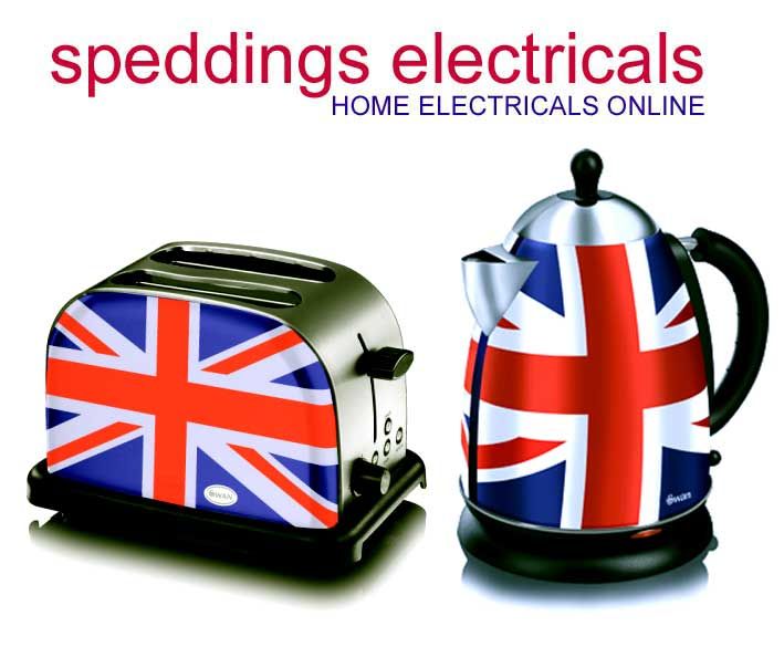 * Swan British Union Jack Jug Kettle & 2 Slice Toaster
