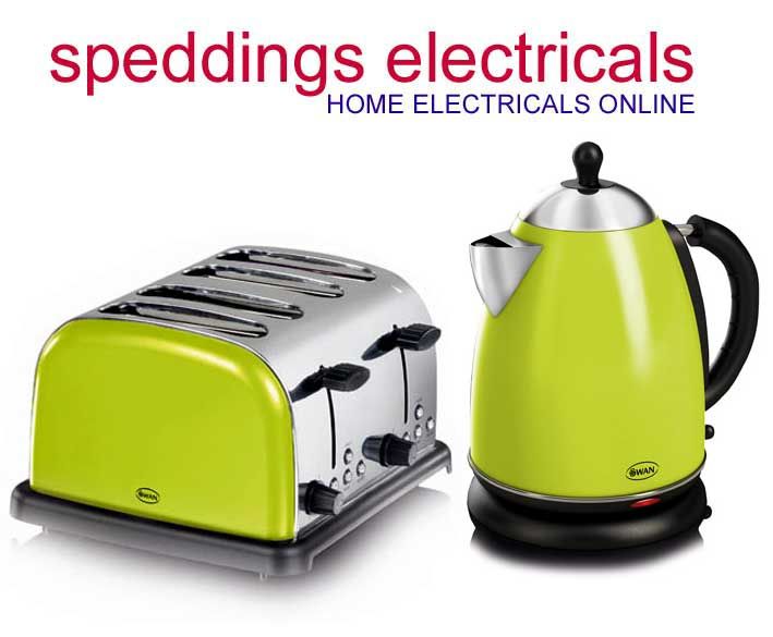 * Swan Lime Green Jug Kettle & 4 Slice Toaster eBay