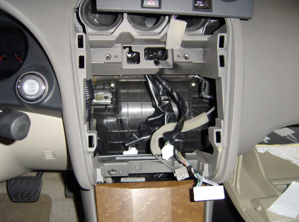 Nissan murano 03-06 stereo removal instructions #7