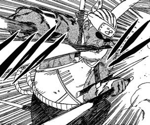 火影忍者漫画411话分析:八尾目前之三宝