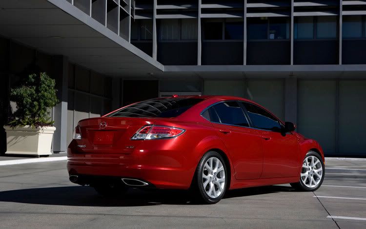 2009 Mazda 6 Passenger Rear Pictures, Images and Photos