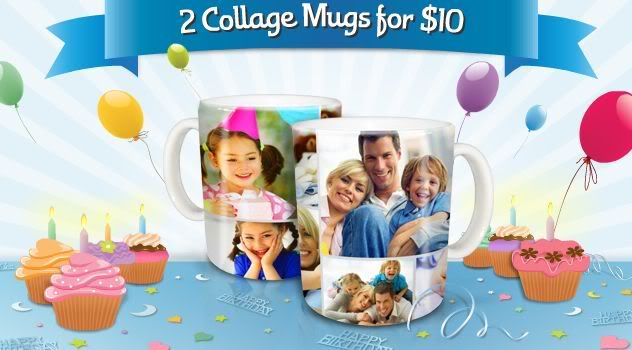 SnapfishCollageMugs Snapfish: 2 Collage Mugs for $10