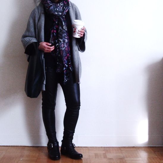 alexander mcqueen scarf, miu miu boots