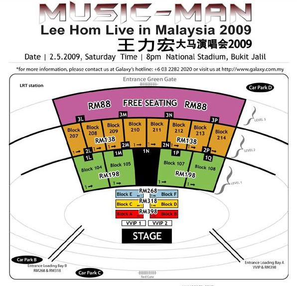 lee hom music man - seating Pictures, Images and Photos