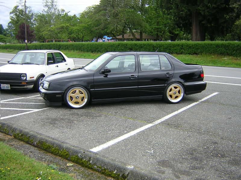 I must say they look better on a lowered jetta than a stock ride height 