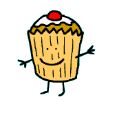 cupcake photo: cupcake!! dancingcake.gif
