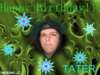 Happy Birthday Tater