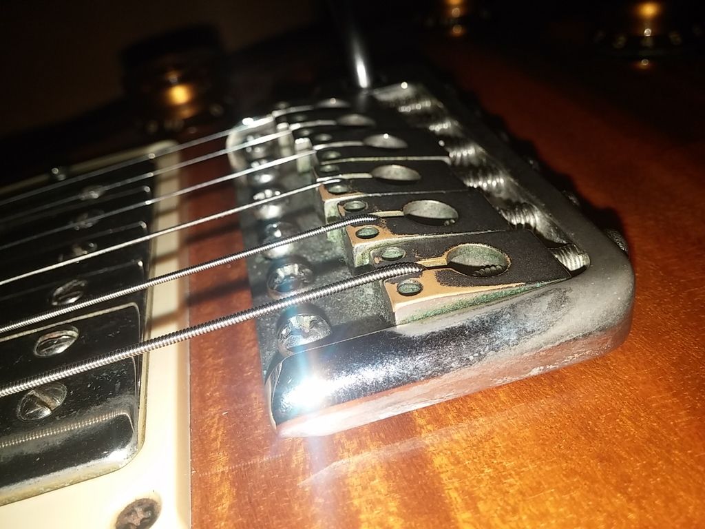 PRS Bridge Saddles Stuck clean or replace? The Gear Page