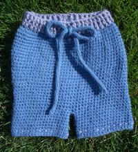 *SALE* Summer of the Shorties Wool Candy Shorts - med/lrg