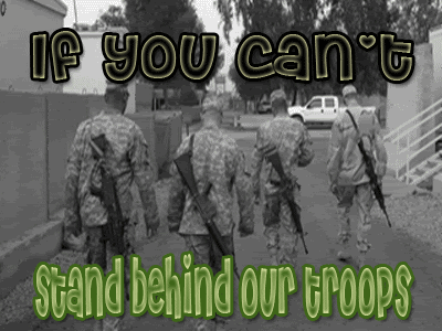 stand behind our troops Pictures, Images and Photos