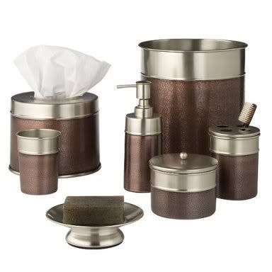 Frosted Texture Bath Accessories