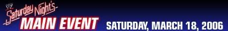 WWE :: Saturday's Night Main Event