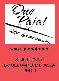 QUE PAJA GIFTS AND CRAFTS TIENDA BOULEVARD ASIA