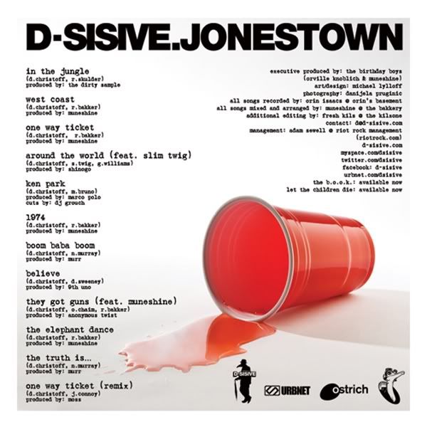 Jonestown Back Jonestown Back