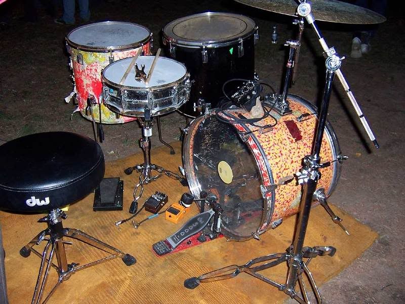 How can i Attach a ride cymbal to my bass drum r/drums