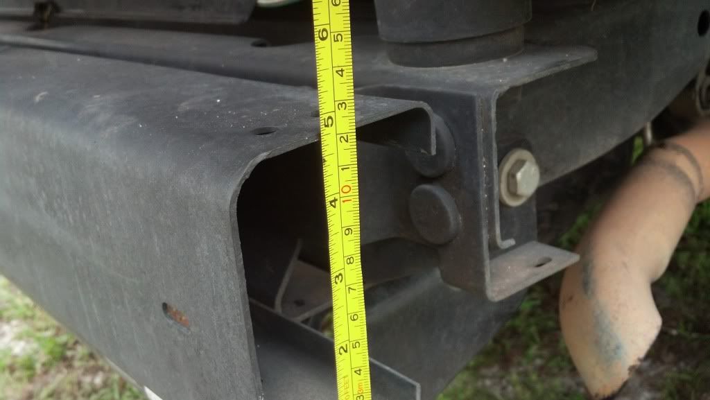 1997 Jeep Wrangler Rear Bumper Dimensions?