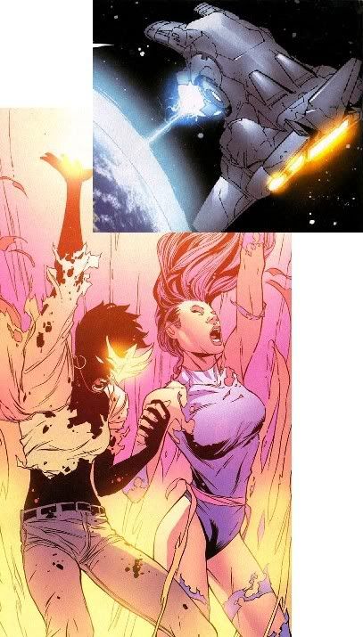Esforço da Garota Marvel e Psylocke