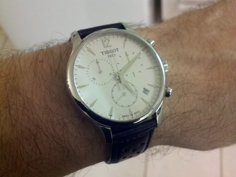 My new Tissot Tradition Chronograph WatchUSeek Watch Forums