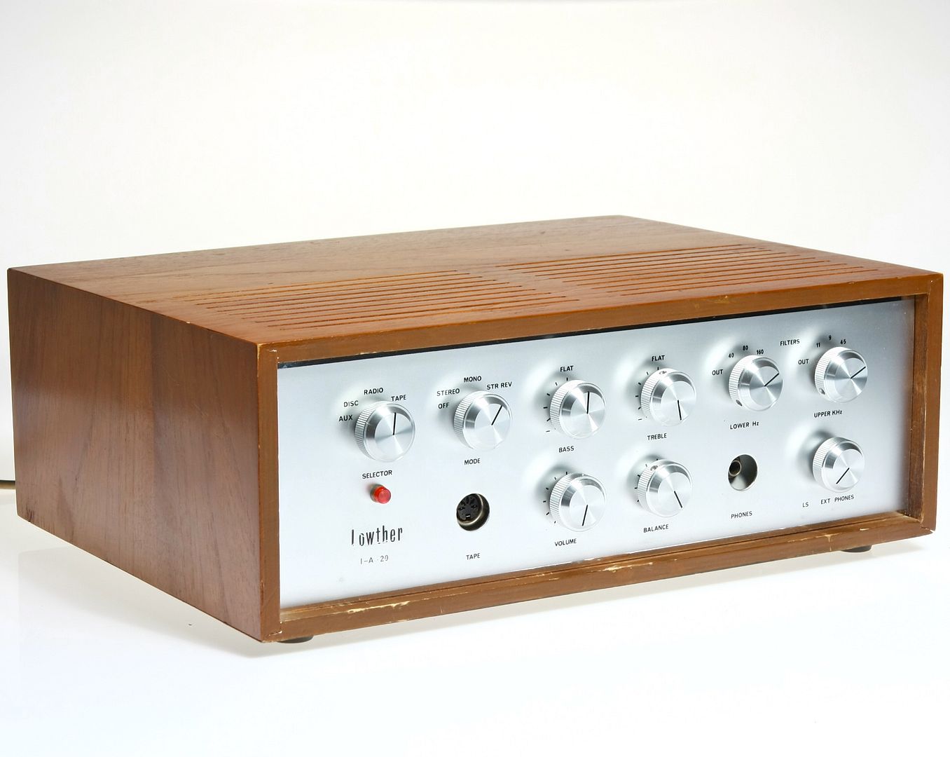 Lowther IA20 Class A integrated Amplifier BOXED Ivor Abelson design