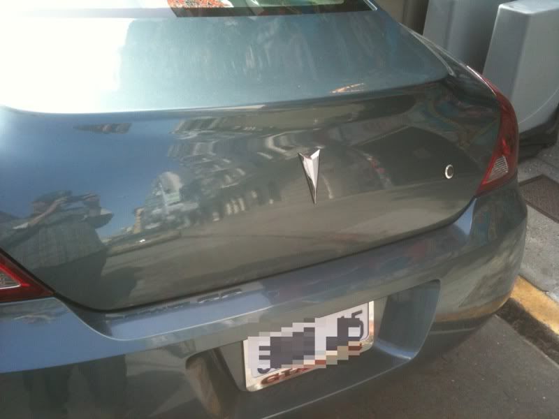 Remove trunk lock? Pontiac G6 Forum