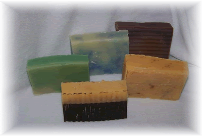 5 bar soap Lot, Various Scents