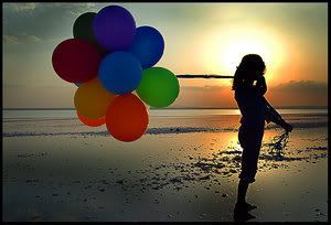 balloons, beach Pictures, Images and Photos