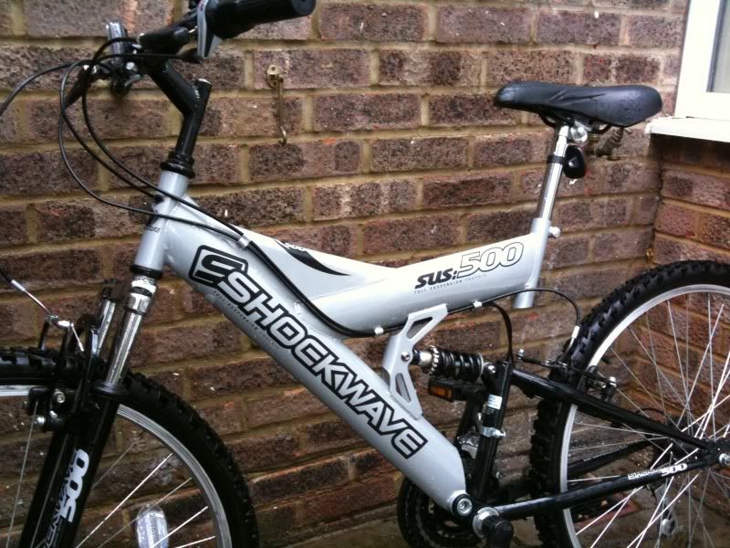 SHOCKWAVE SUS 500 MENS MOUNTAIN BIKE DUAL SUSPENSION