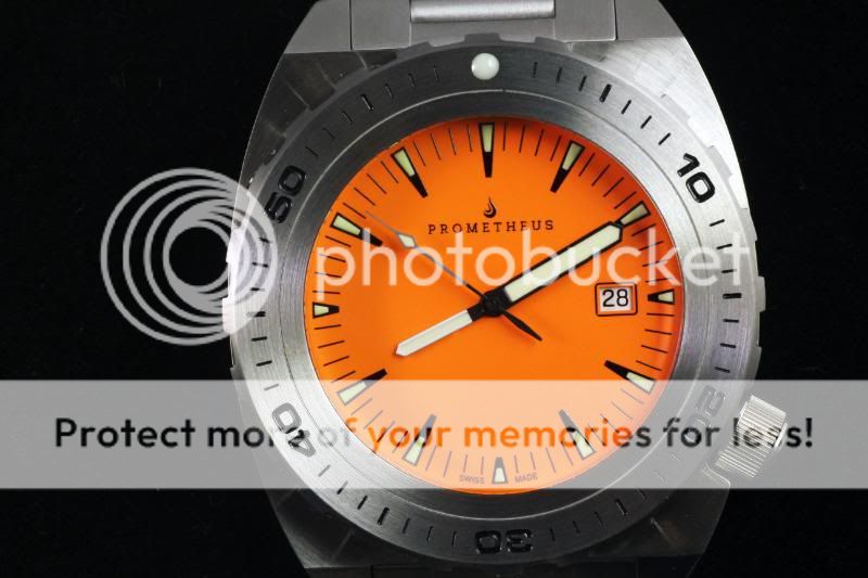 Prometheus Manta Ray Swiss Made Men's Diver Watch in Photos ...