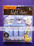 Co LIGHT IDEAS HAPPY BIRTHDAY STICKER 3D It Lights Up  