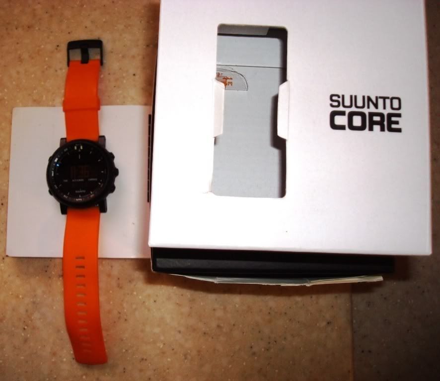 suunto core orange black